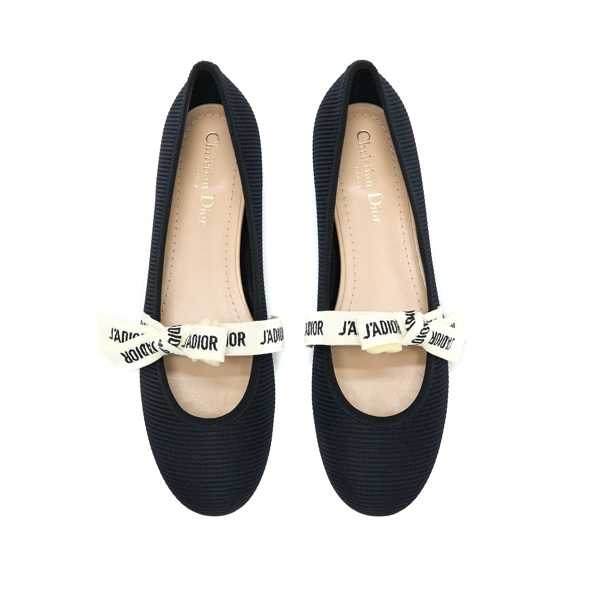 DIOR MISS J`ADIOR BALLET FLAT BLACK