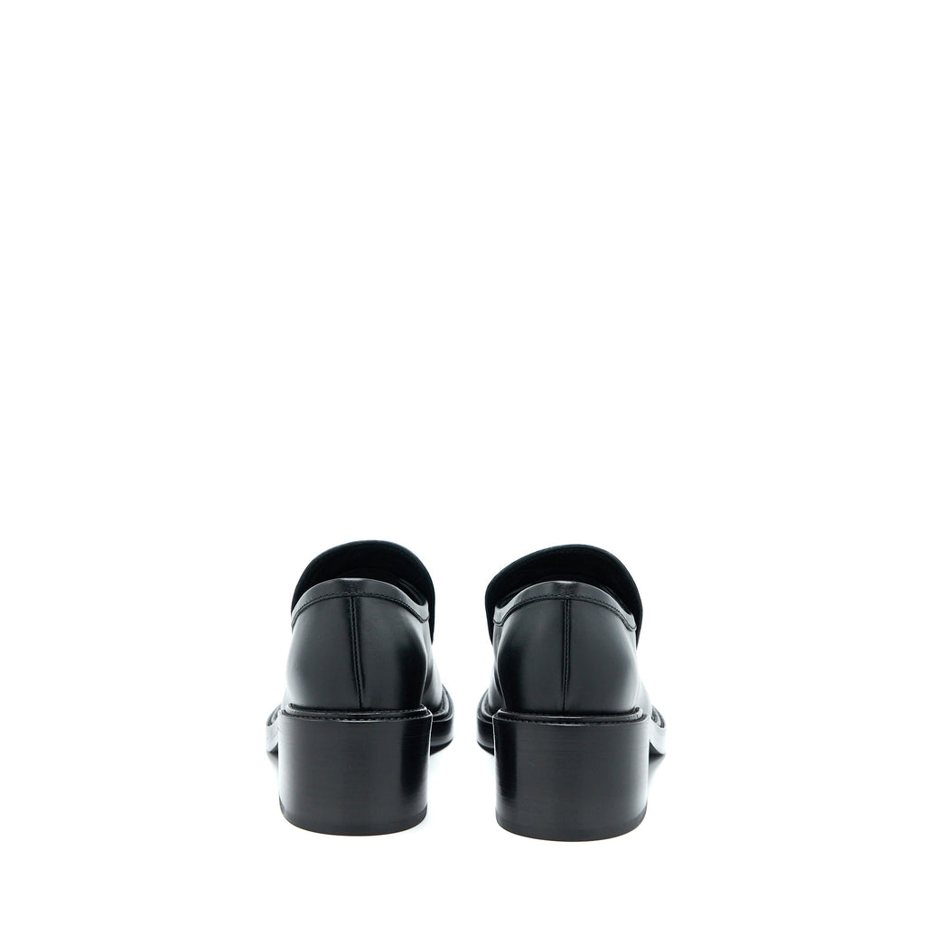 CHANEL 22K LOAFER LEATHER BLACK GHW