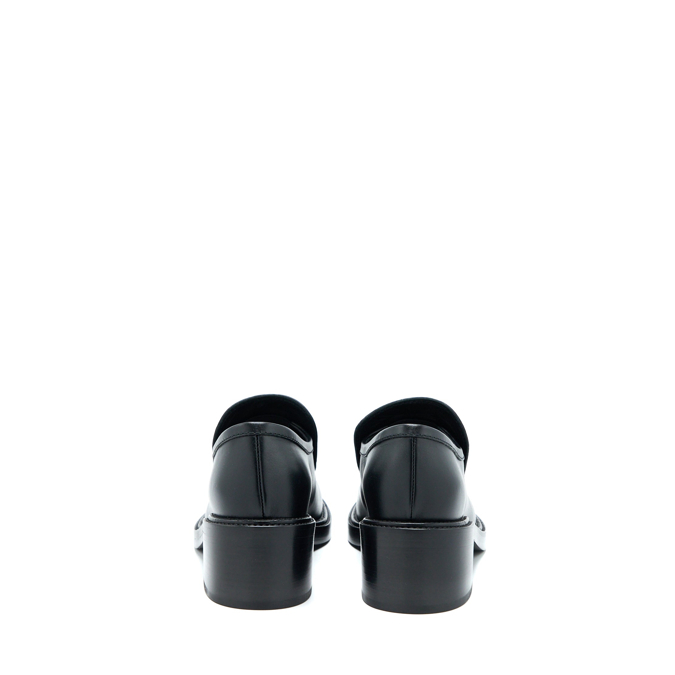 CHANEL 22K LOAFER LEATHER BLACK GHW