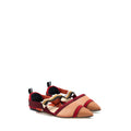 FENDI SLING BACK FLAT SHOES MULTICOLOUR