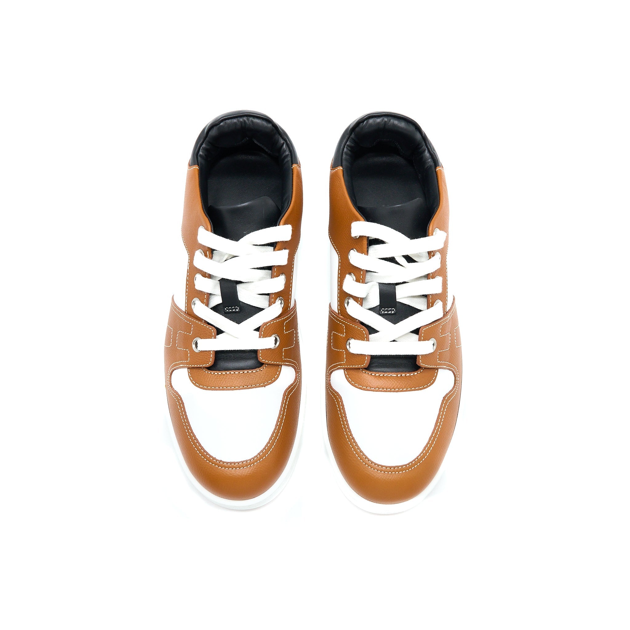 HERMES FREE SNEAKER EPSOM CALFSKIN MULTICOLOUR NATURAL