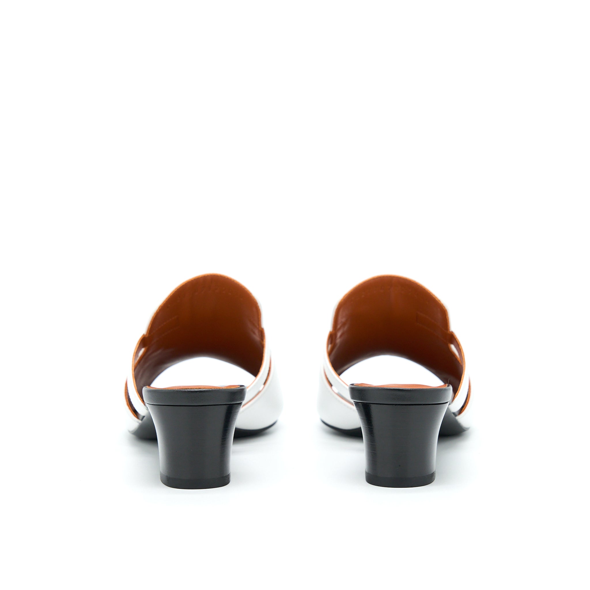 HERMES CANDY SANDAL WHITE SHW