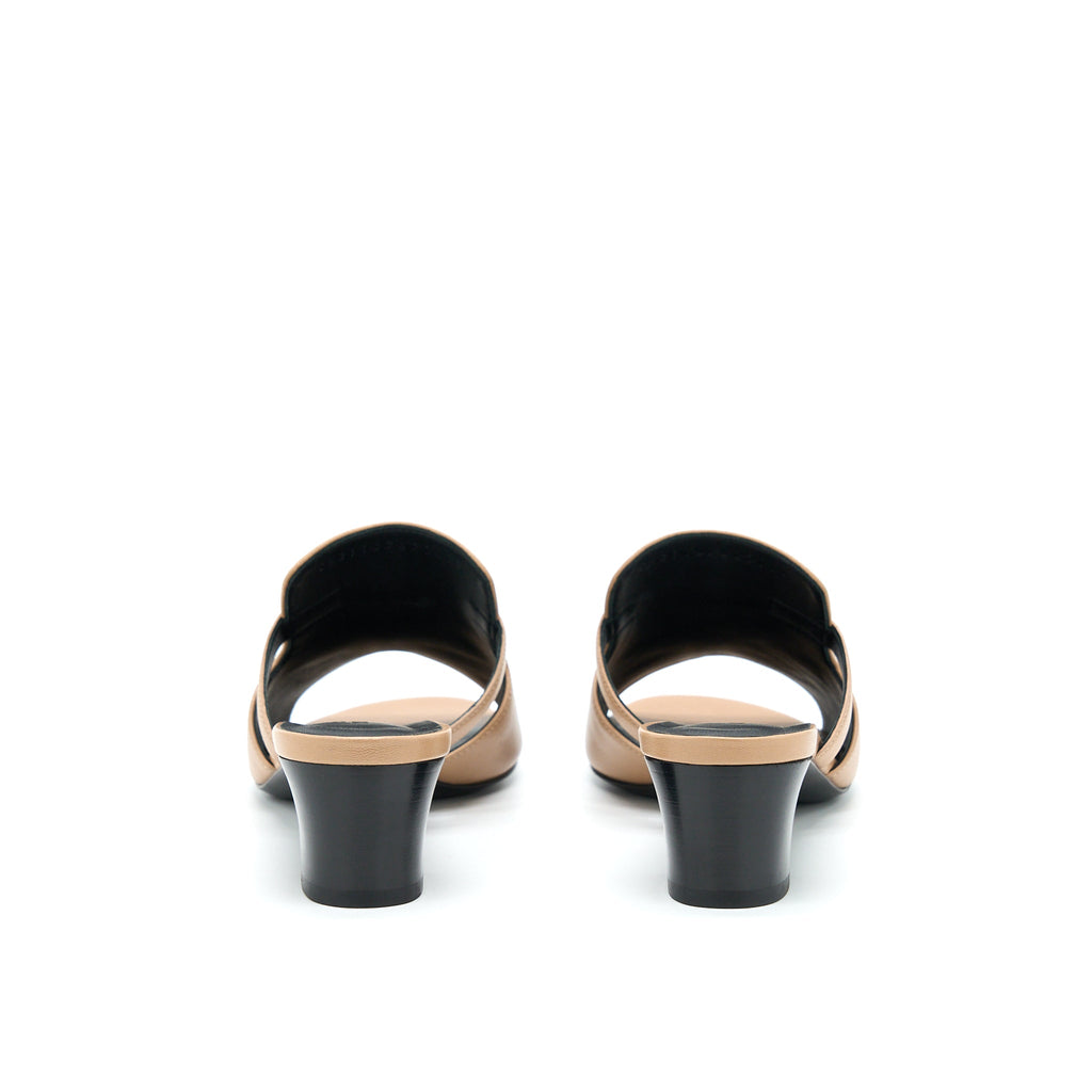 HERMES CANDY SANDAL BEIGE SHW