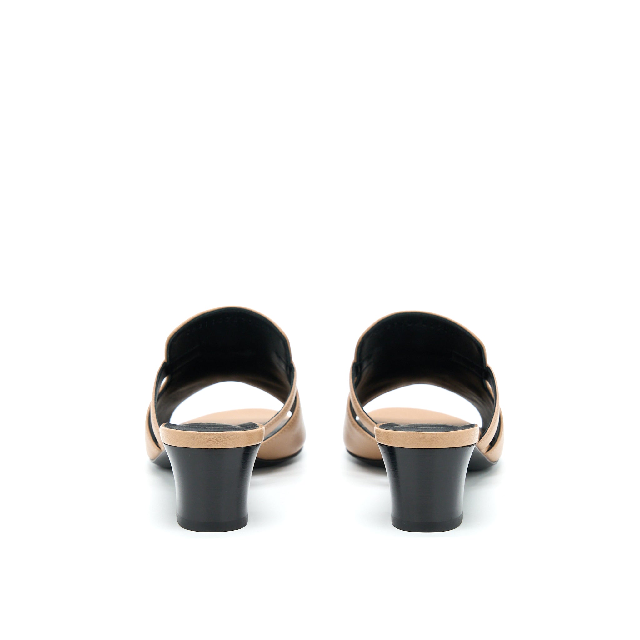 HERMES CANDY SANDAL BEIGE SHW