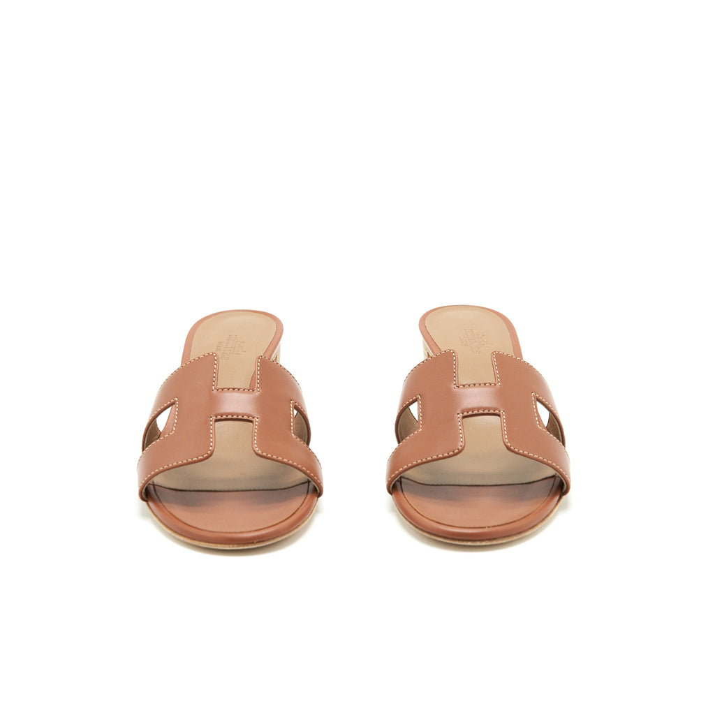 HERMES OASIS SANDAL GOLD