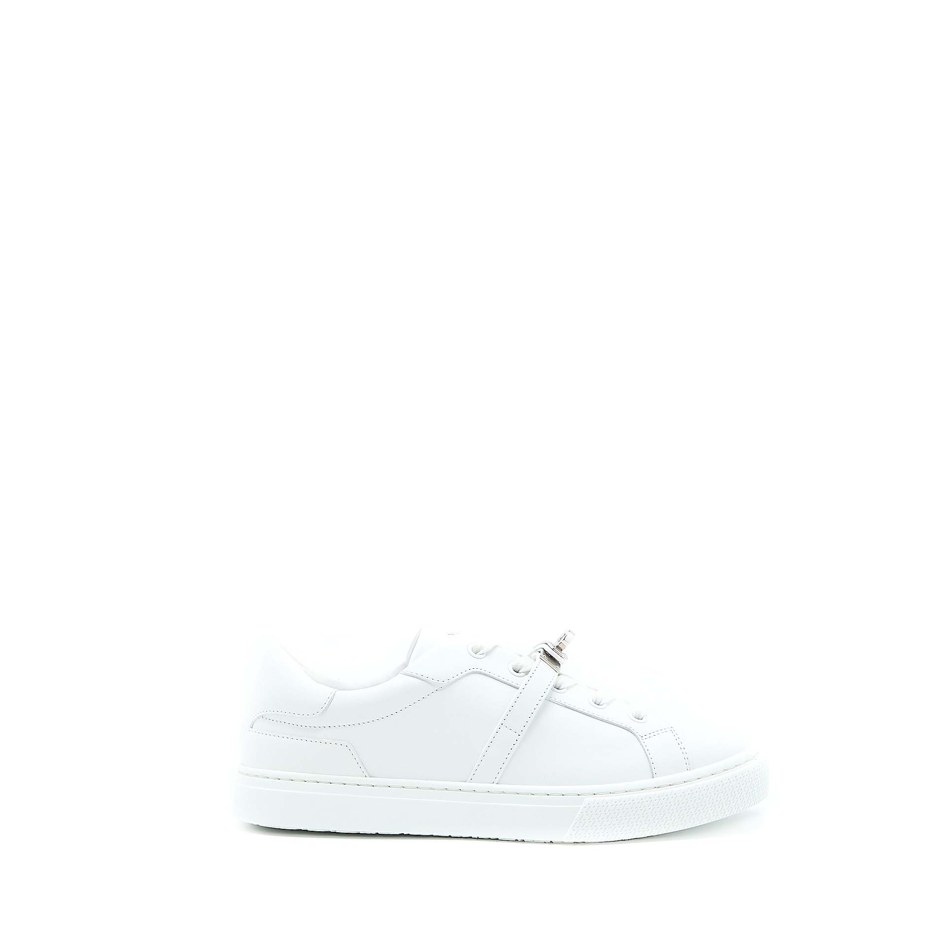 HERMES DAY SNEAKERS CALFSKIN WHITE SHW
