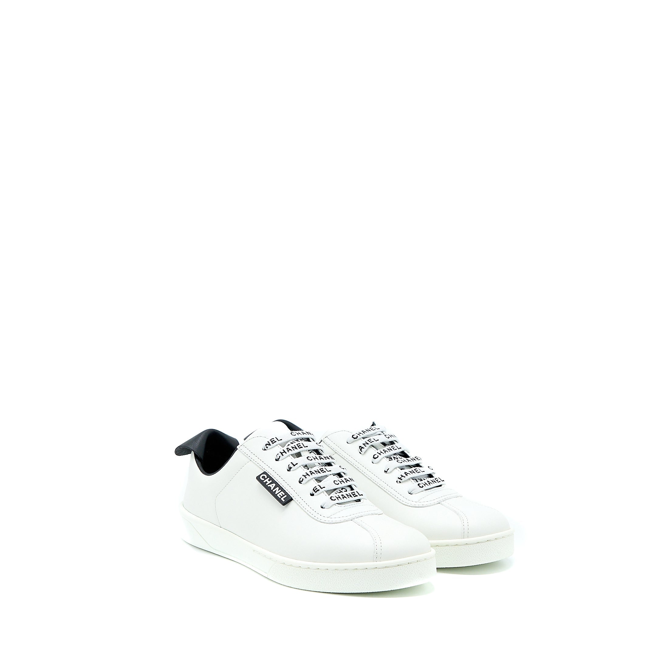 CHANEL SNEAKER LETTER SHOELACE CALFSKIN MULTICOLOUR