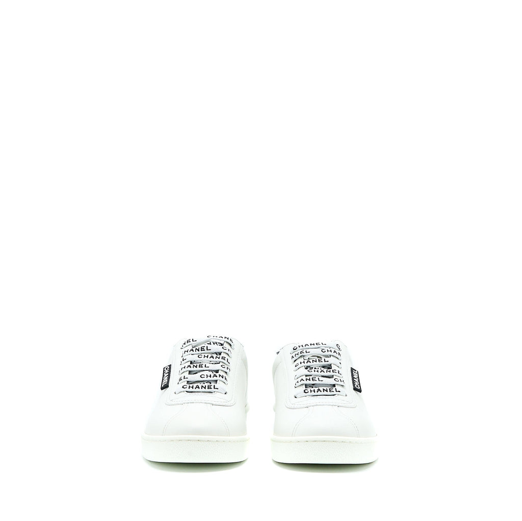 CHANEL SNEAKER LETTER SHOELACE CALFSKIN MULTICOLOUR