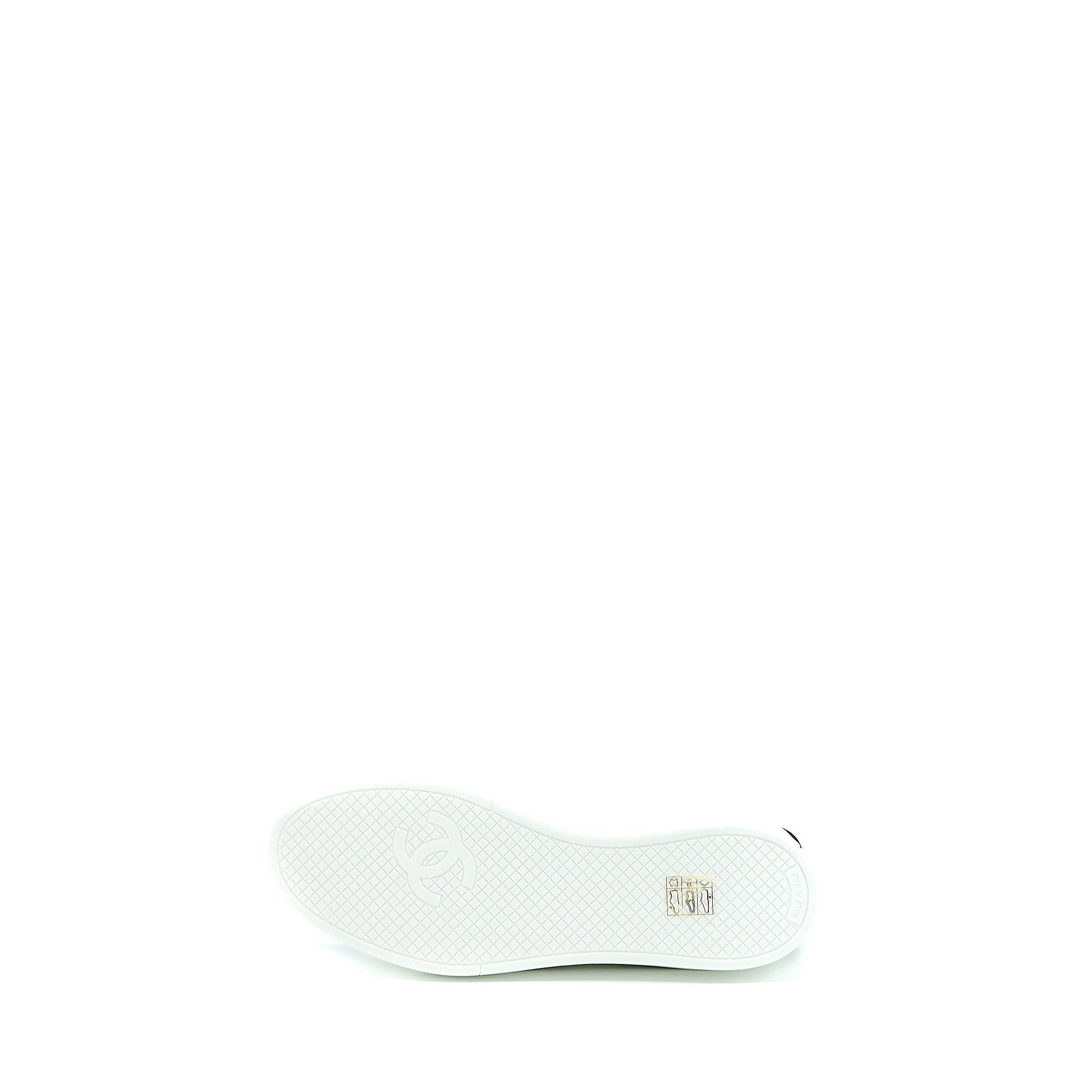 CHANEL SNEAKER LETTER SHOELACE CALFSKIN MULTICOLOUR