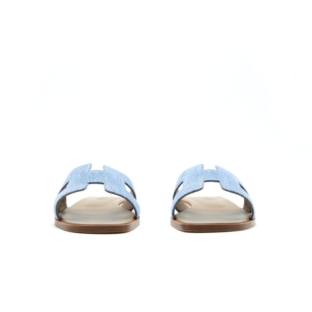 HERMES ORAN SANDAL DENIM
