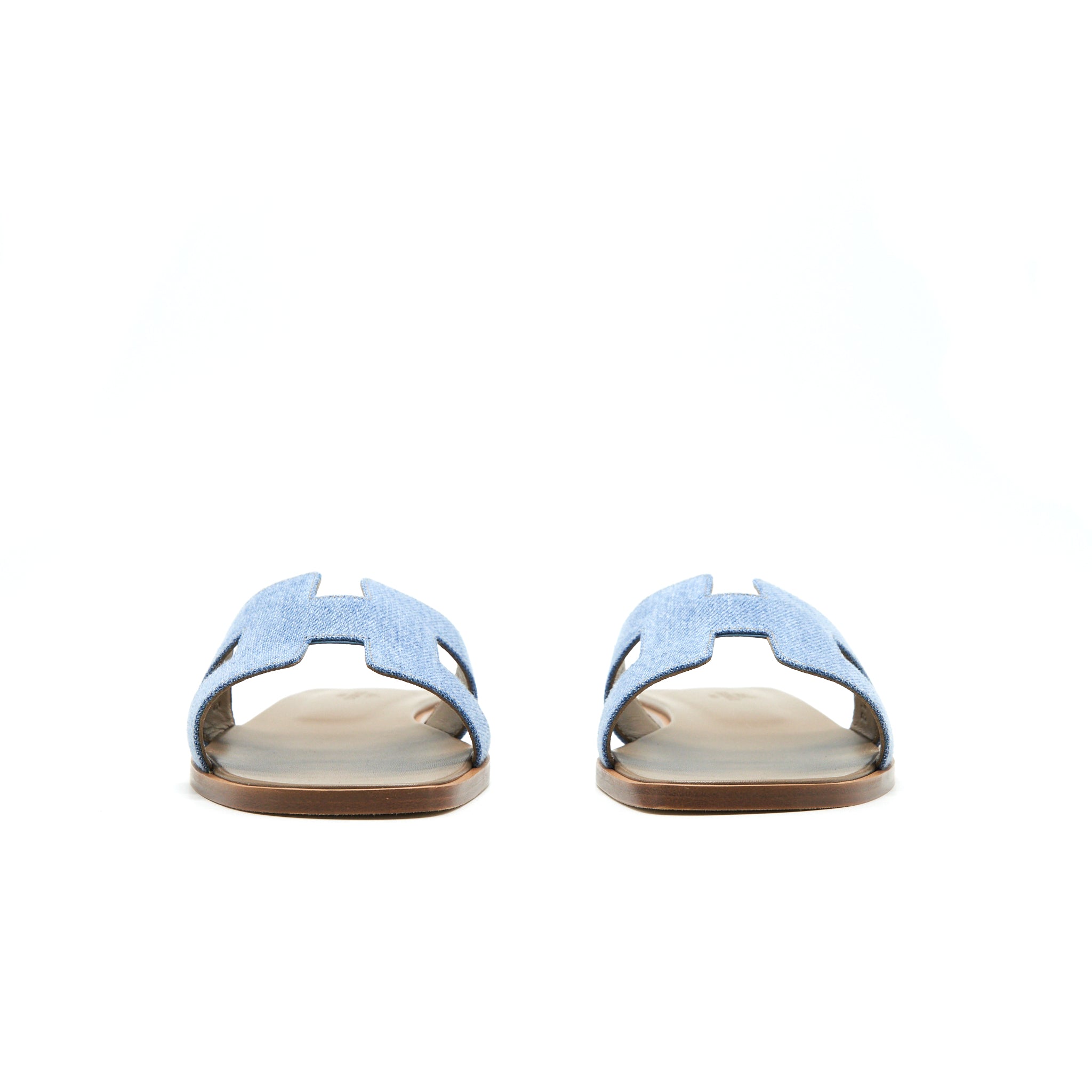 HERMES ORAN SANDAL DENIM