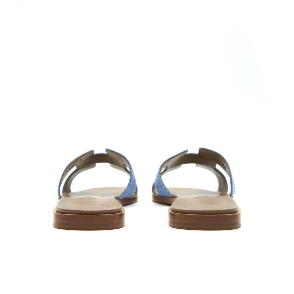 HERMES ORAN SANDAL DENIM