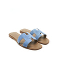 HERMES ORAN SANDAL DENIM