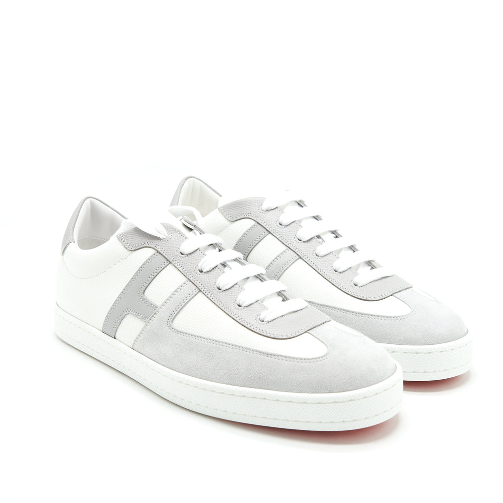 HERMES MEN'S SNEAKER WHITE/ GREY