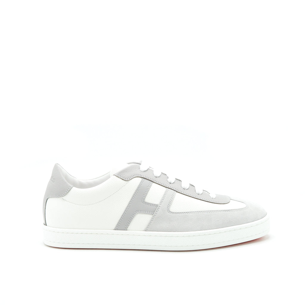 HERMES MEN'S SNEAKER WHITE/ GREY