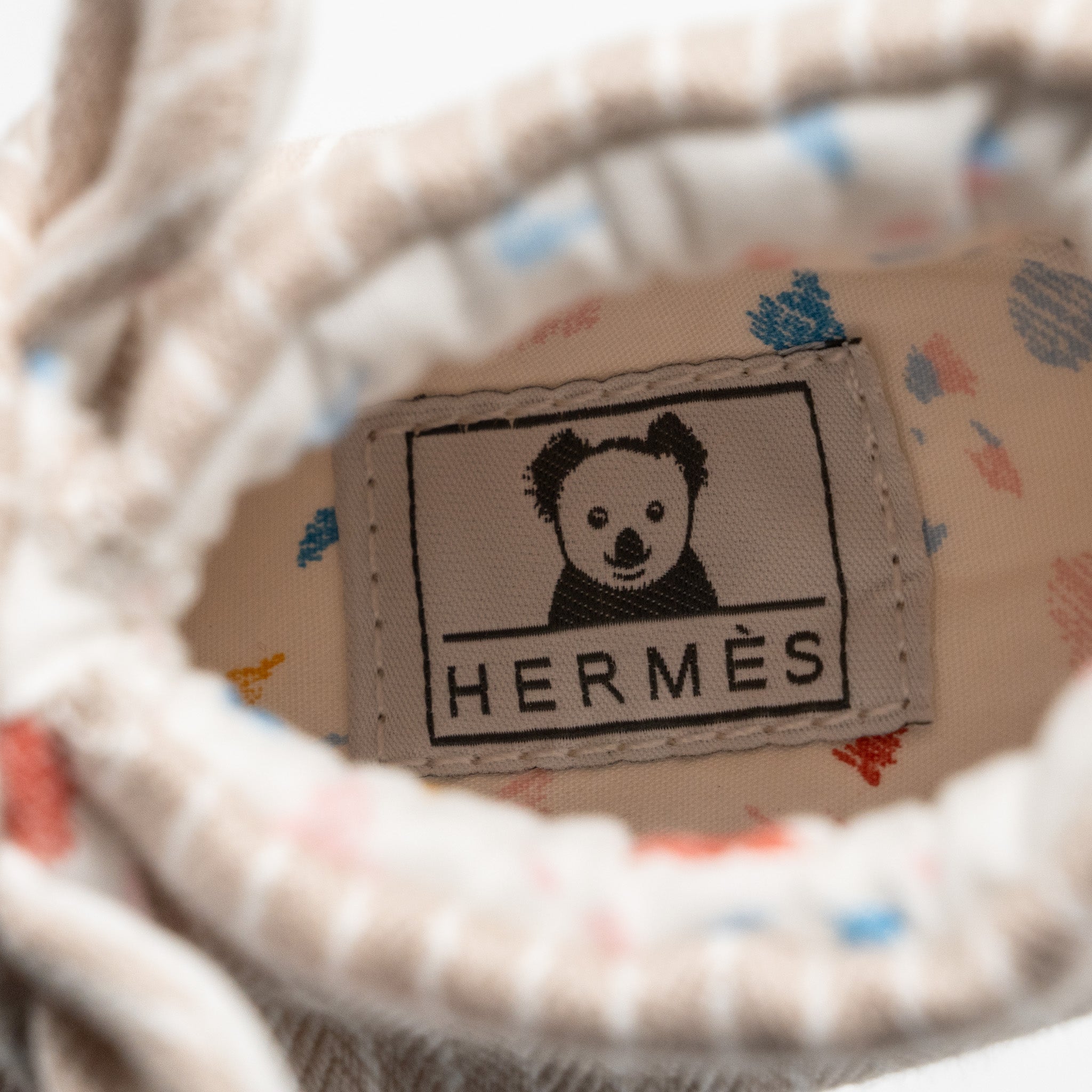HERMES BABY PASSÉ-PASSE BOOTIES NATURAL