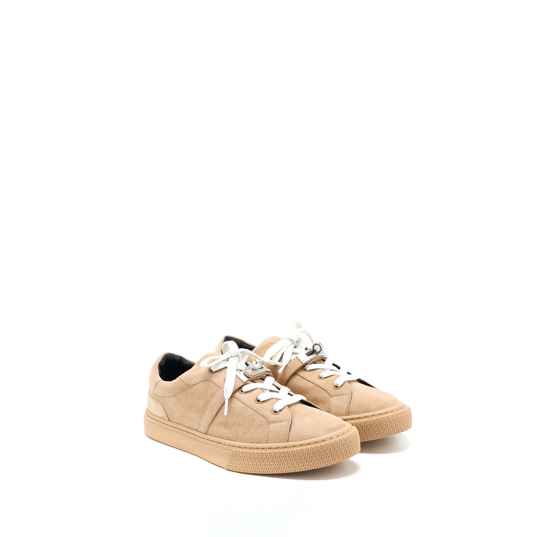 HERMES FEMME DAY SNEAKER SUEDE BOIS DE SANTAL SHW