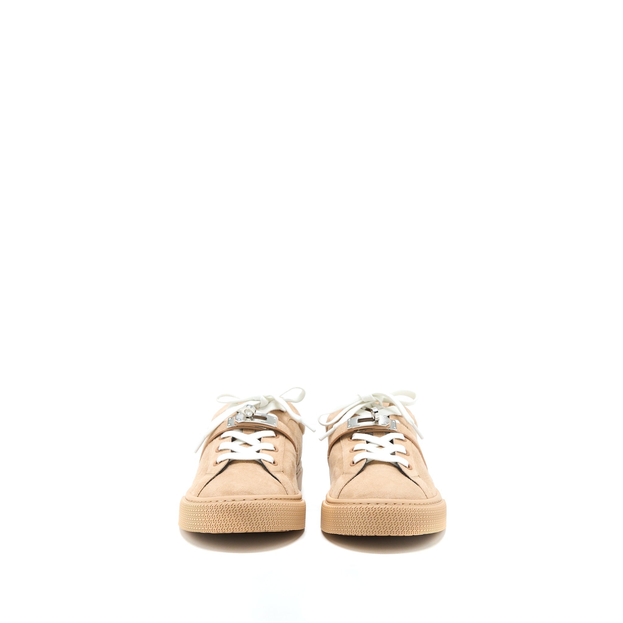 HERMES FEMME DAY SNEAKER SUEDE BOIS DE SANTAL SHW