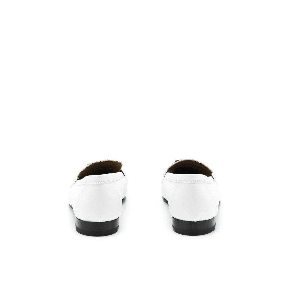 HERMES ROYAL LOAFER WHITE GHW