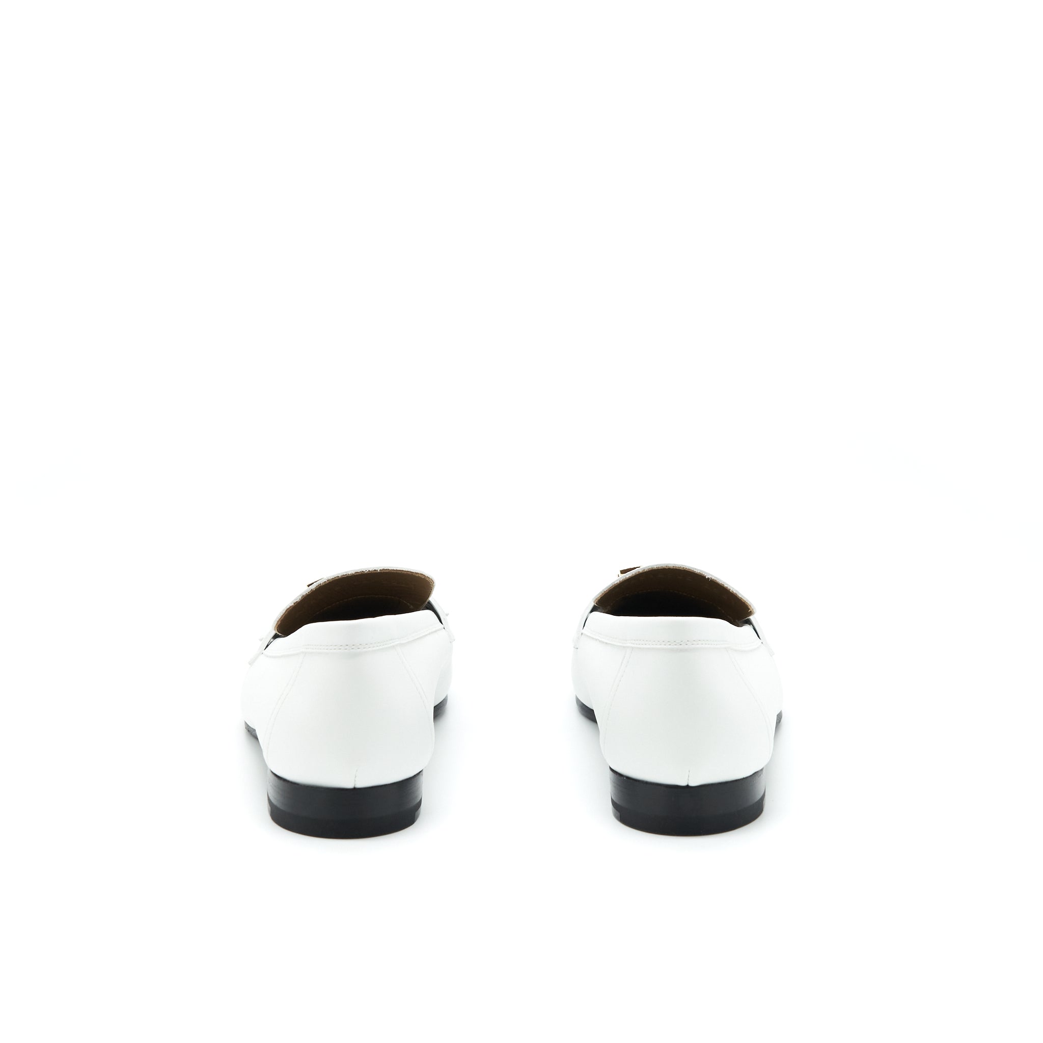 HERMES ROYAL LOAFER WHITE GHW