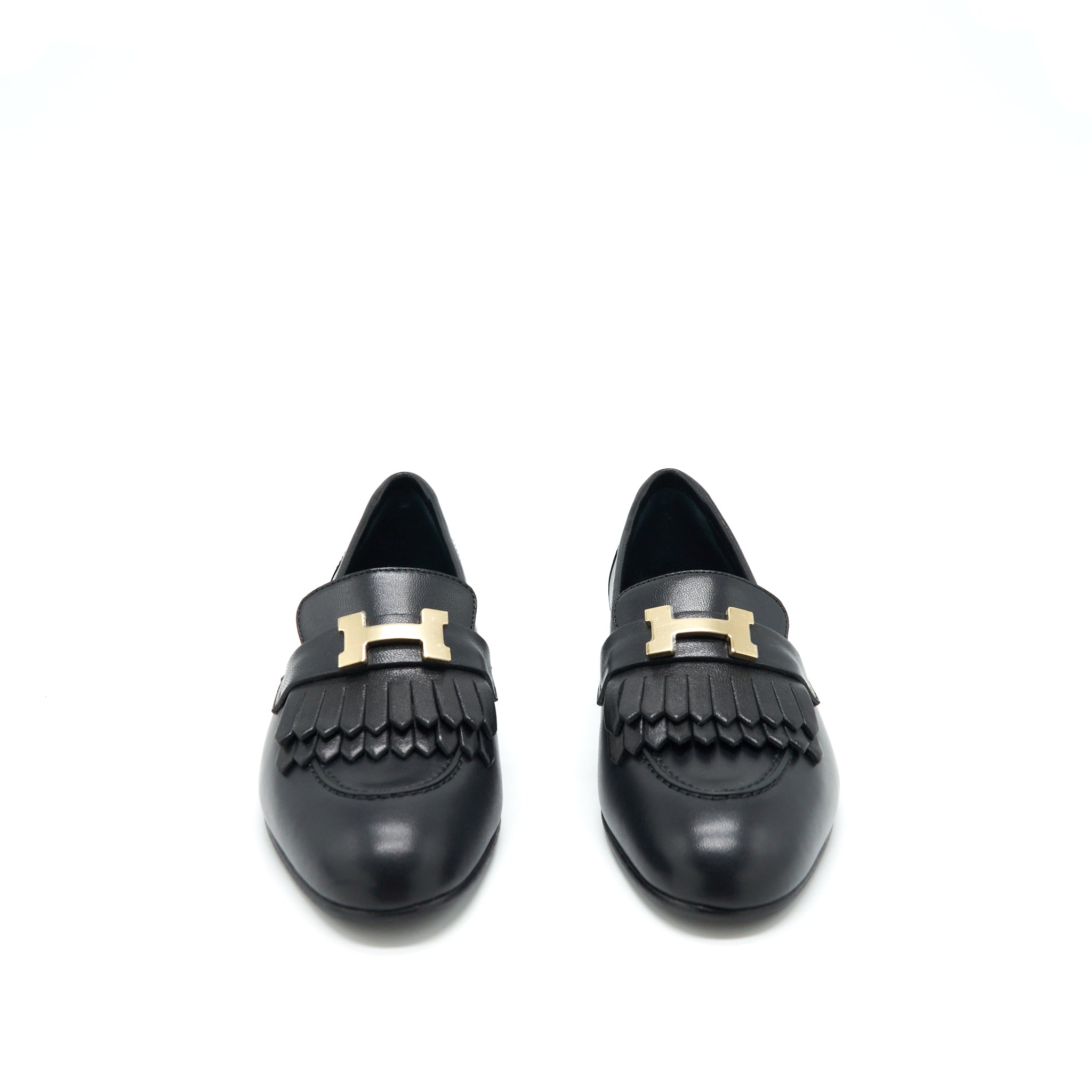 HERMES ROYAL LOAFER BLACK GHW