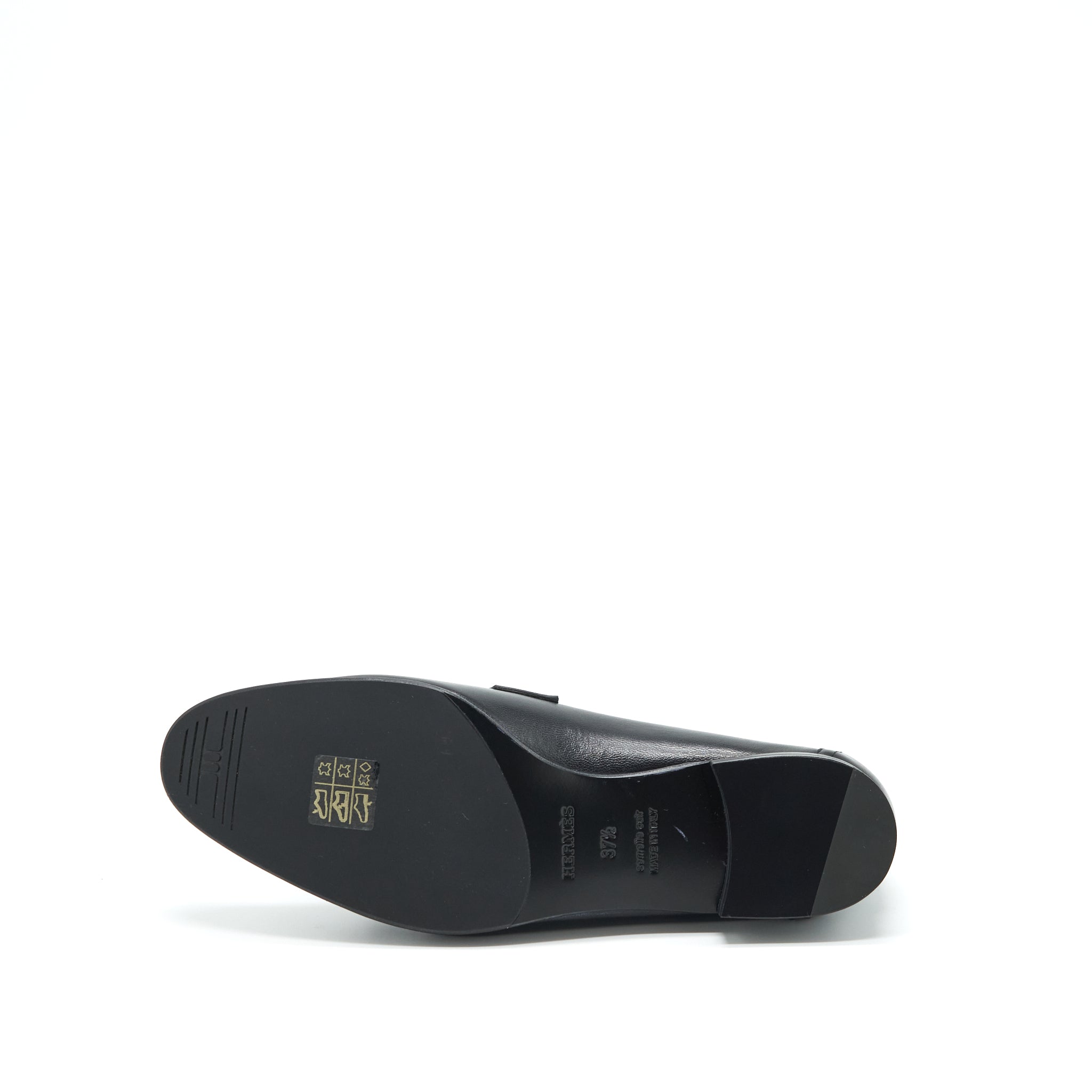 HERMES ROYAL LOAFER BLACK GHW