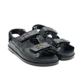 CHANEL DAD SANDALS LEATHER SANDAL BLACK