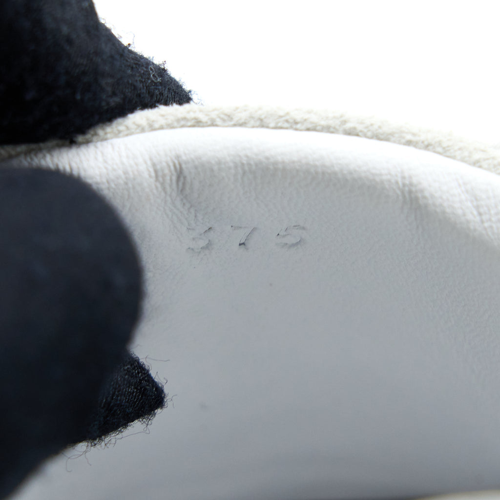 HERMES BOUNCING SNEAKERS SUEDE/GOATSKIN NOIR/BLANC