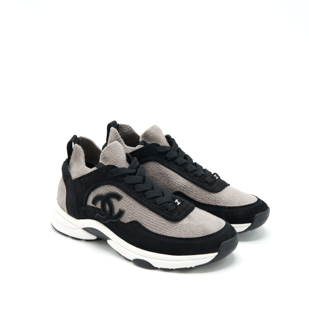 CHANEL WOMEN’S SNEAKERS GREY/ BLACK