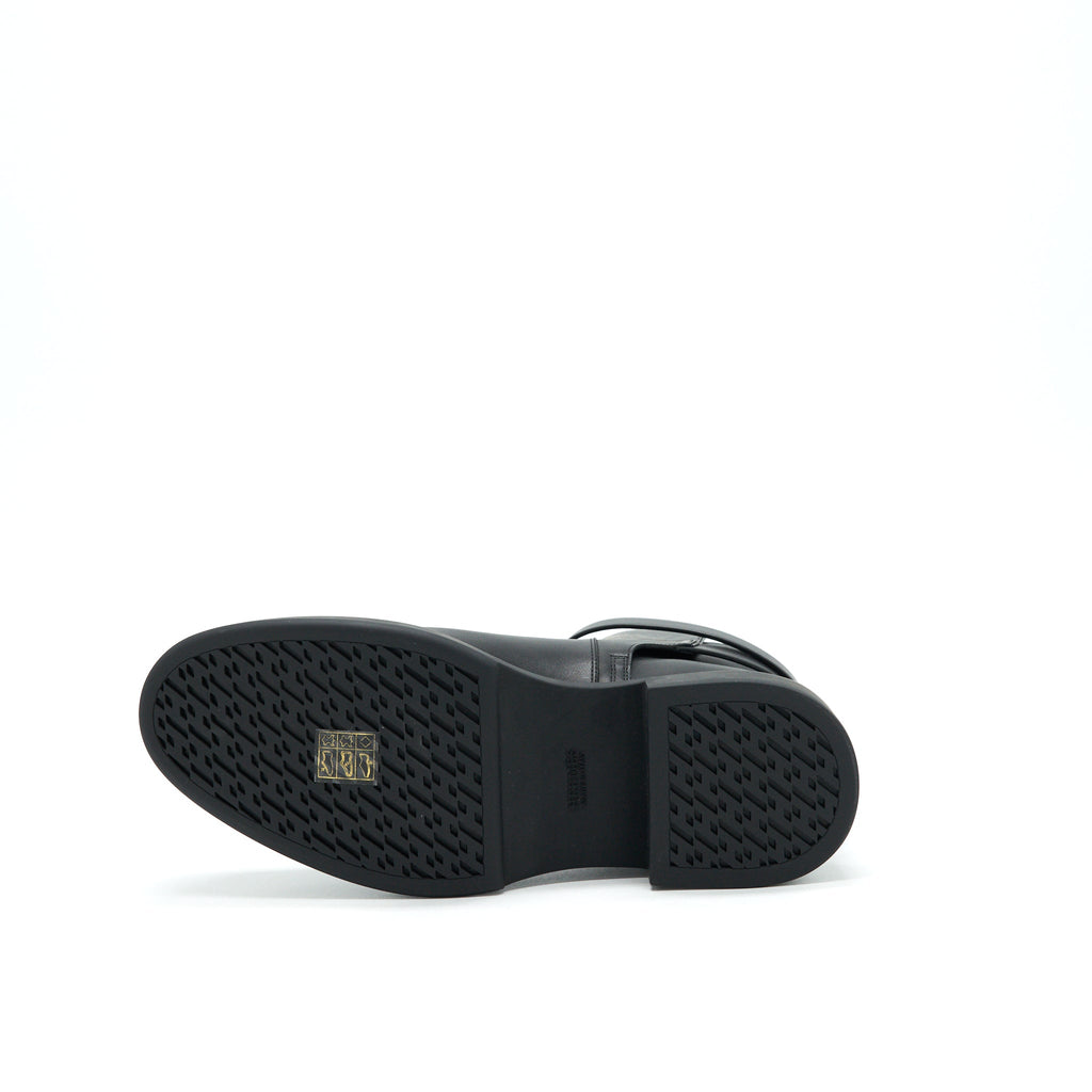 HERMES BOTTINE FEMME VEO VEAU BLACK