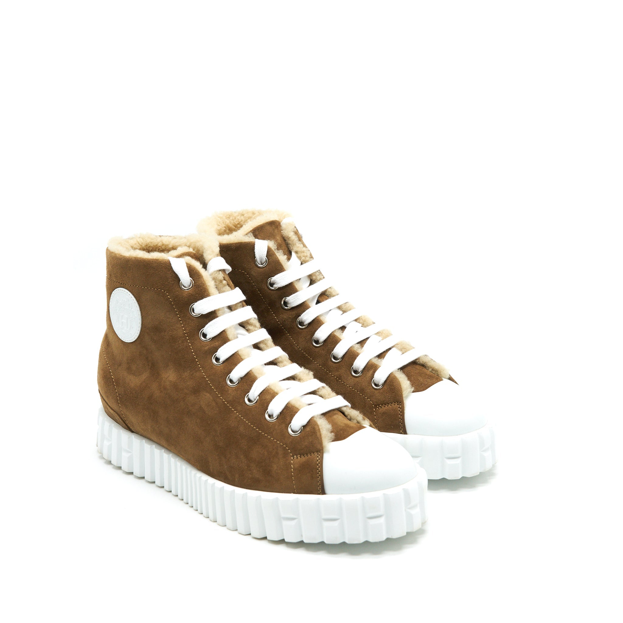 HERMES CLIMB SNEAKER BEIGE
