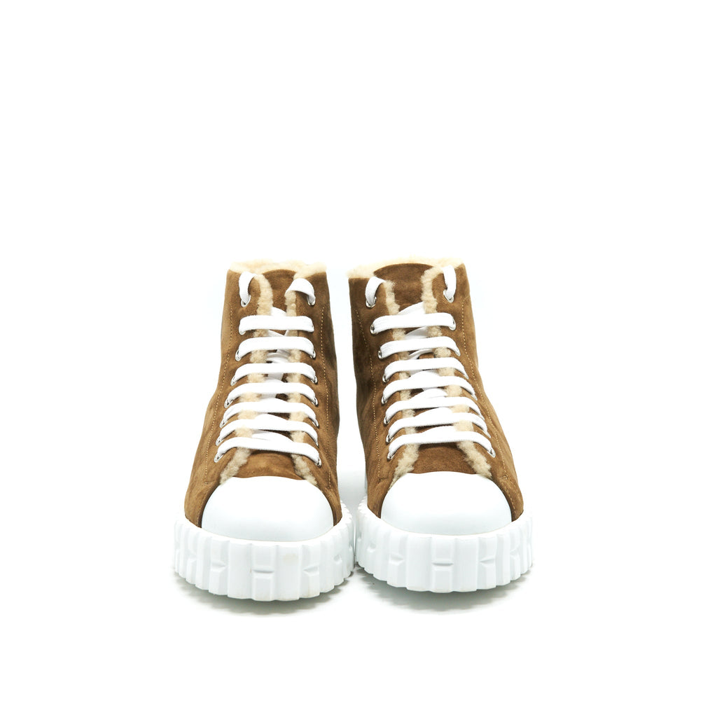 HERMES CLIMB SNEAKER BEIGE