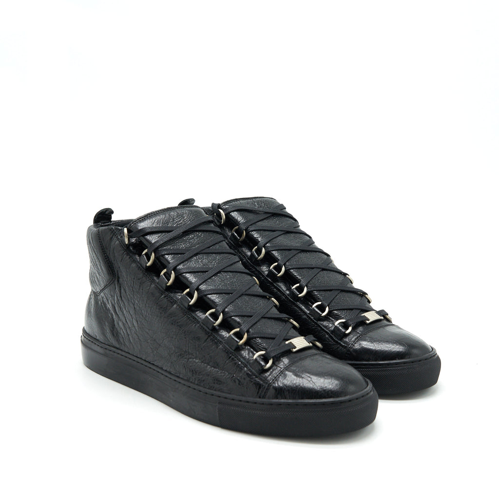 BALENCIAGA MEN'S ARENA HIGH BLACK