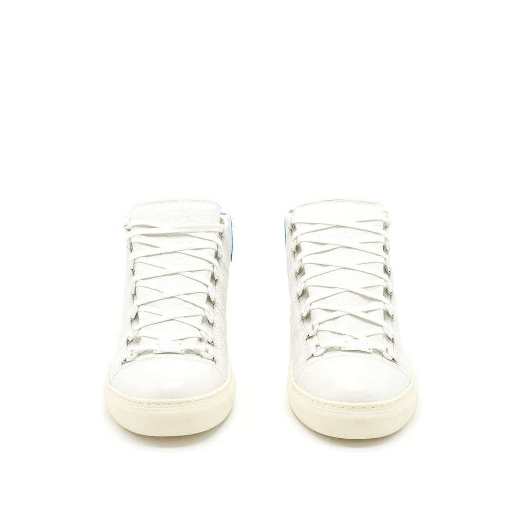 BALENCIAGA MEN'S ARENA HIGH WHITE/ BLUE