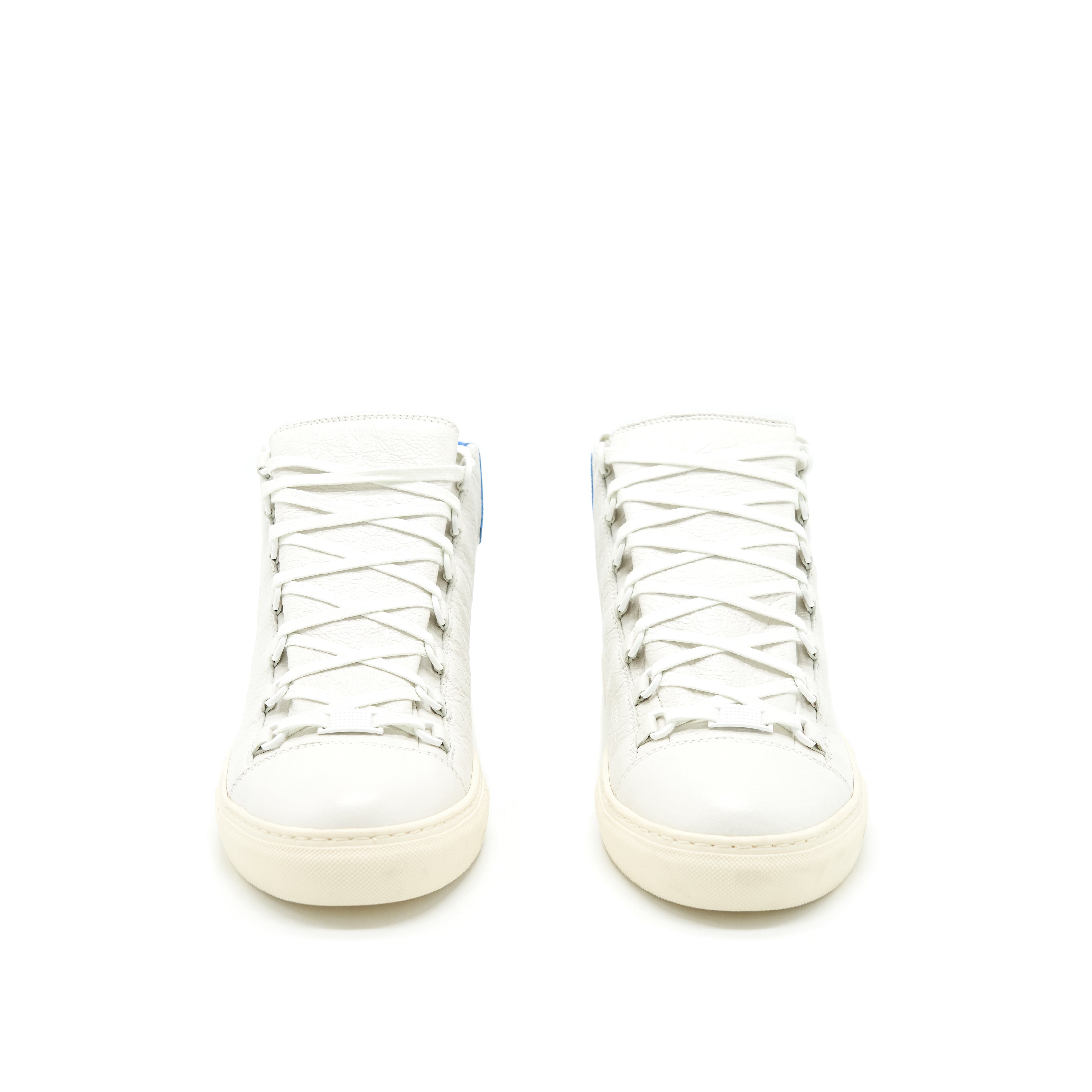 BALENCIAGA MEN'S ARENA HIGH WHITE/ BLUE