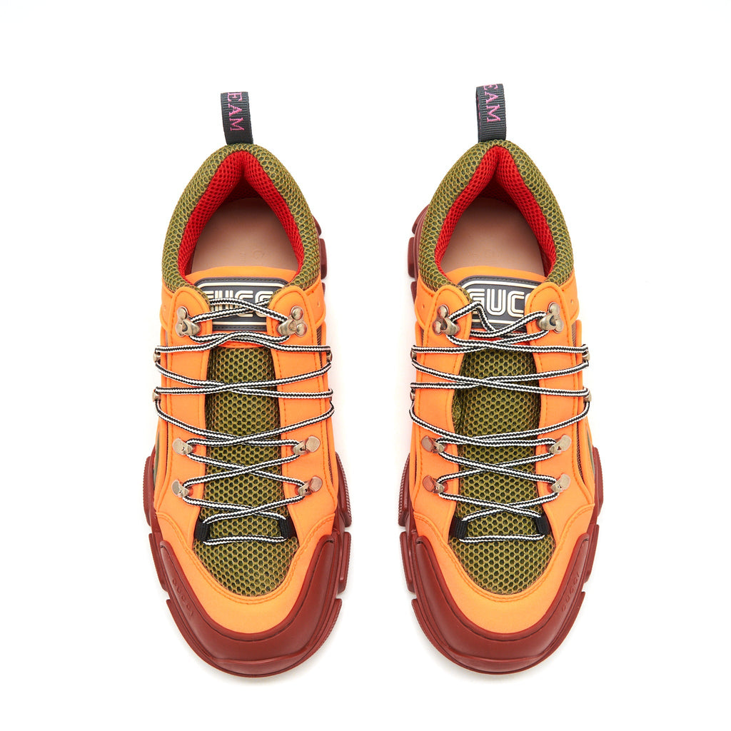 GUCCI MEN'S SNEAKER ORANGE/MULTICOLOUR