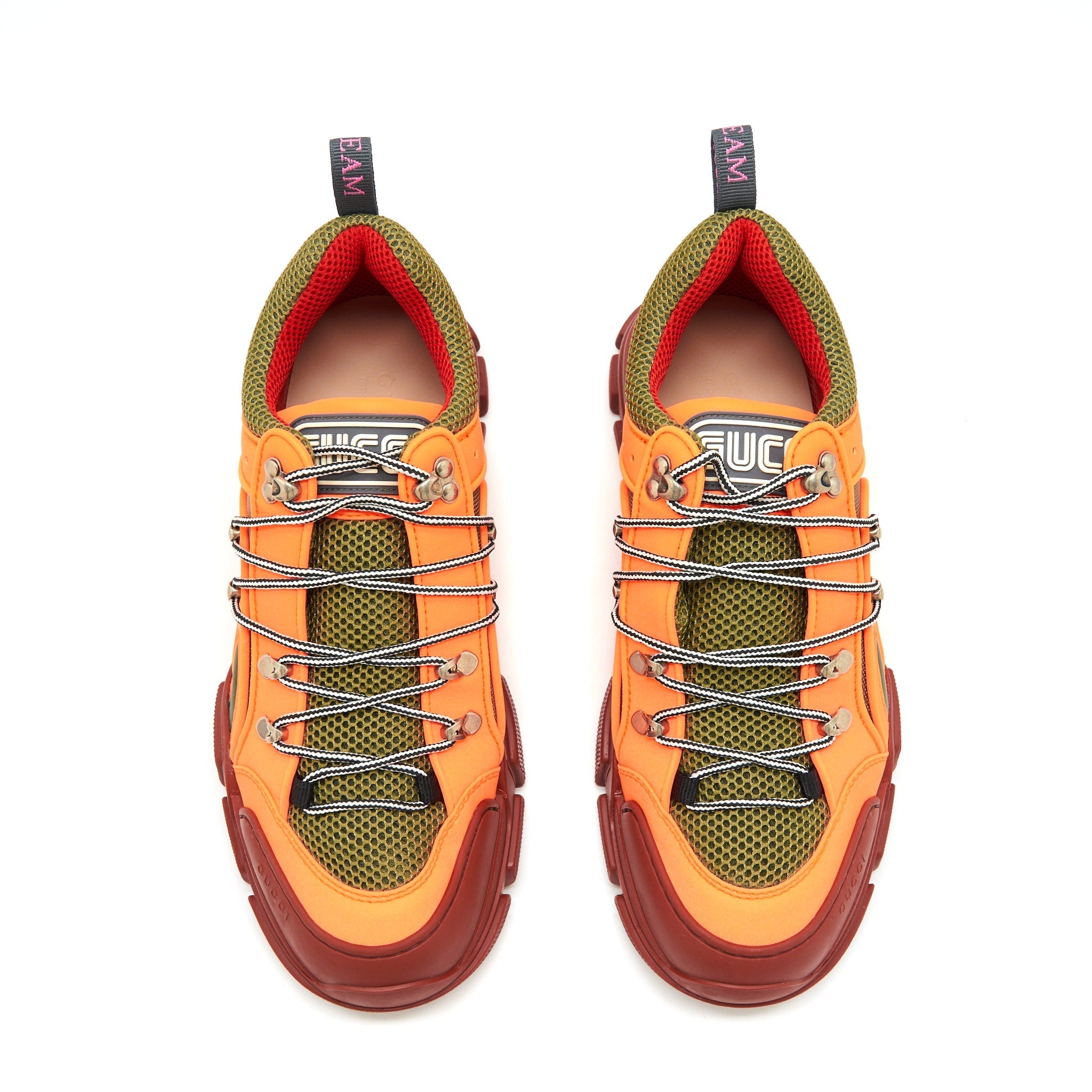 GUCCI MEN'S SNEAKER ORANGE/MULTICOLOUR