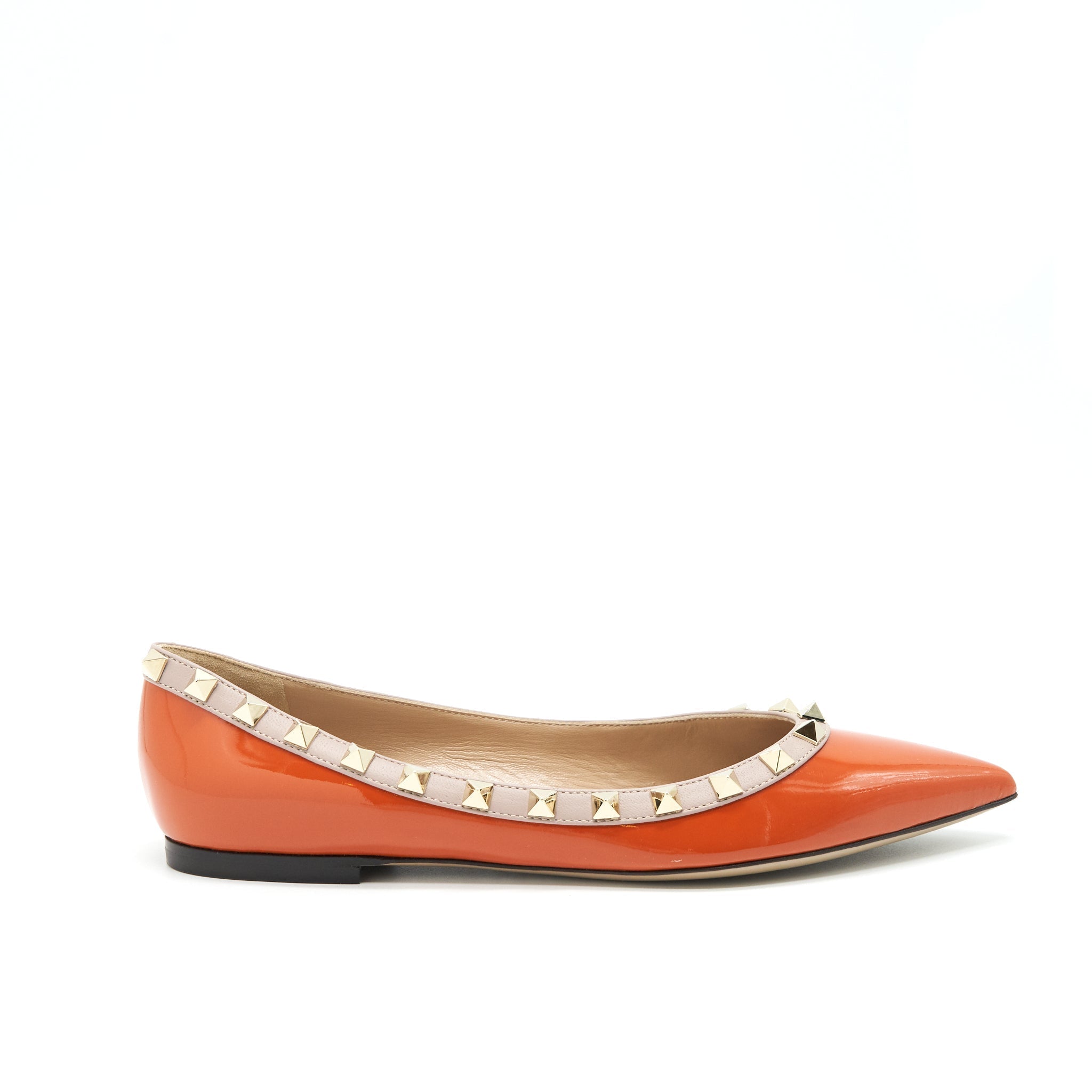 VALENTINO GARAVANI ROCKSTUD BALLERINA SHOES