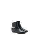HERMES NEO ANKLE BOOTS CALFSKIN BLACK SHW