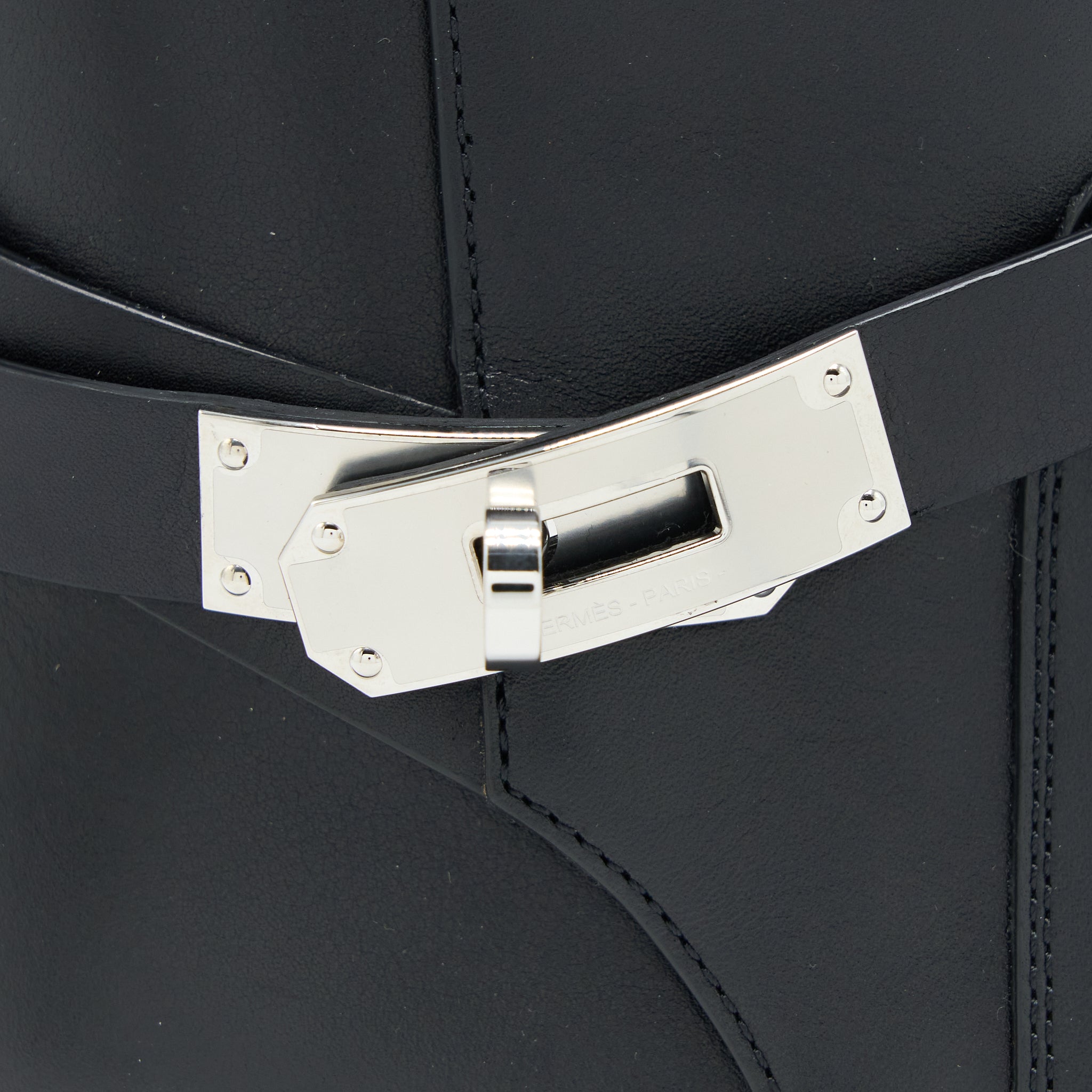 HERMES NEO ANKLE BOOTS CALFSKIN BLACK SHW