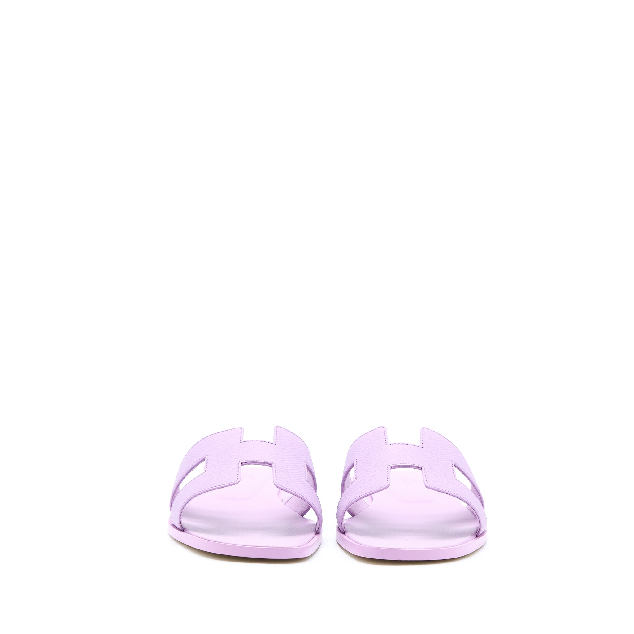 HERMES ORAN SANDAL EPSOM VIOLET AMETHYST