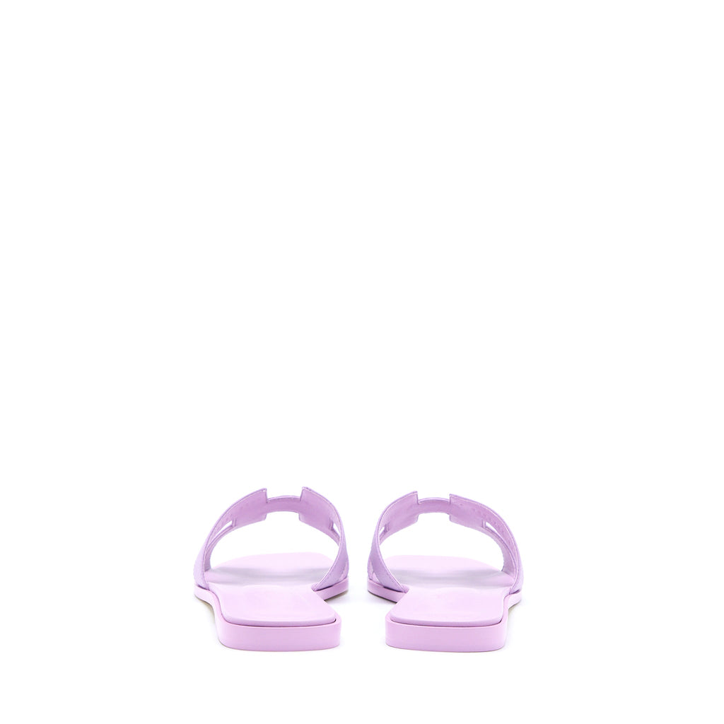 HERMES ORAN SANDAL EPSOM VIOLET AMETHYST