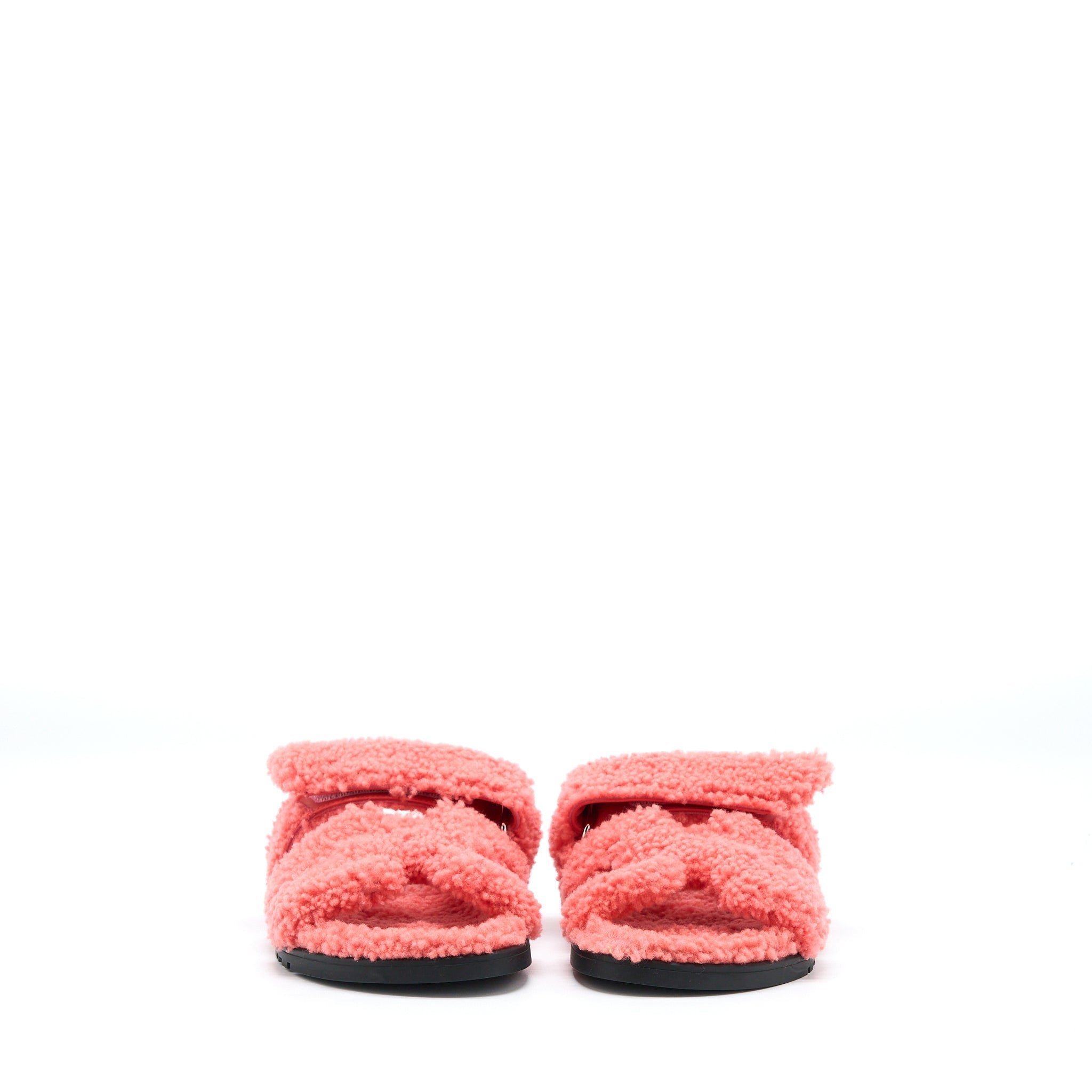HERMES CHYPRE SANDAL LAINEE ROSE DU DESERT