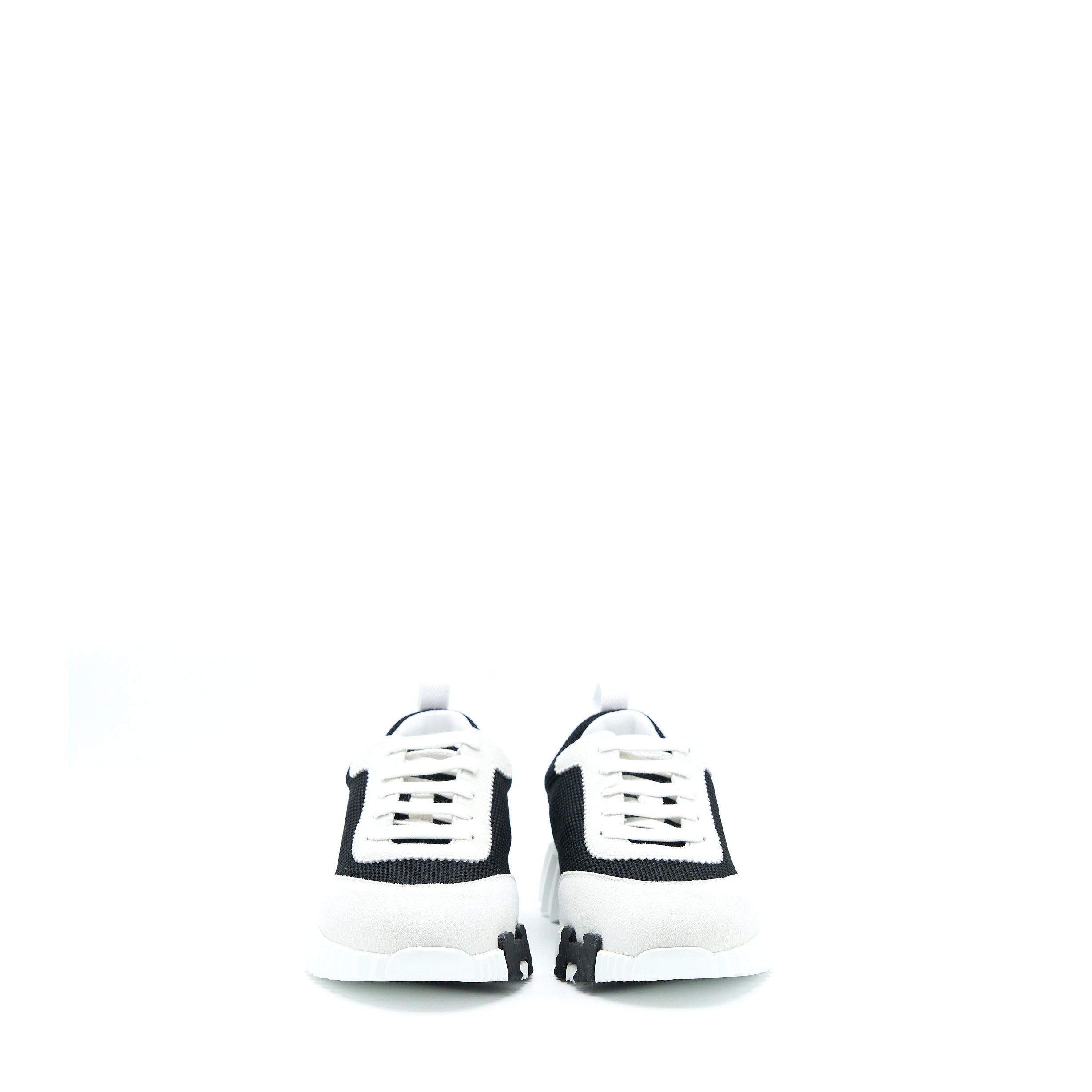 HERMES BOUNCING SNEAKER BLACK/WHITE/ORANGE