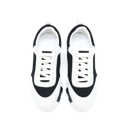 HERMES BOUNCING SNEAKER BLACK/WHITE/ORANGE