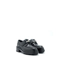 HERMES RICHELIEU DERBY FIRST LOAFER CALFSKIN GLACE BLACK SHW