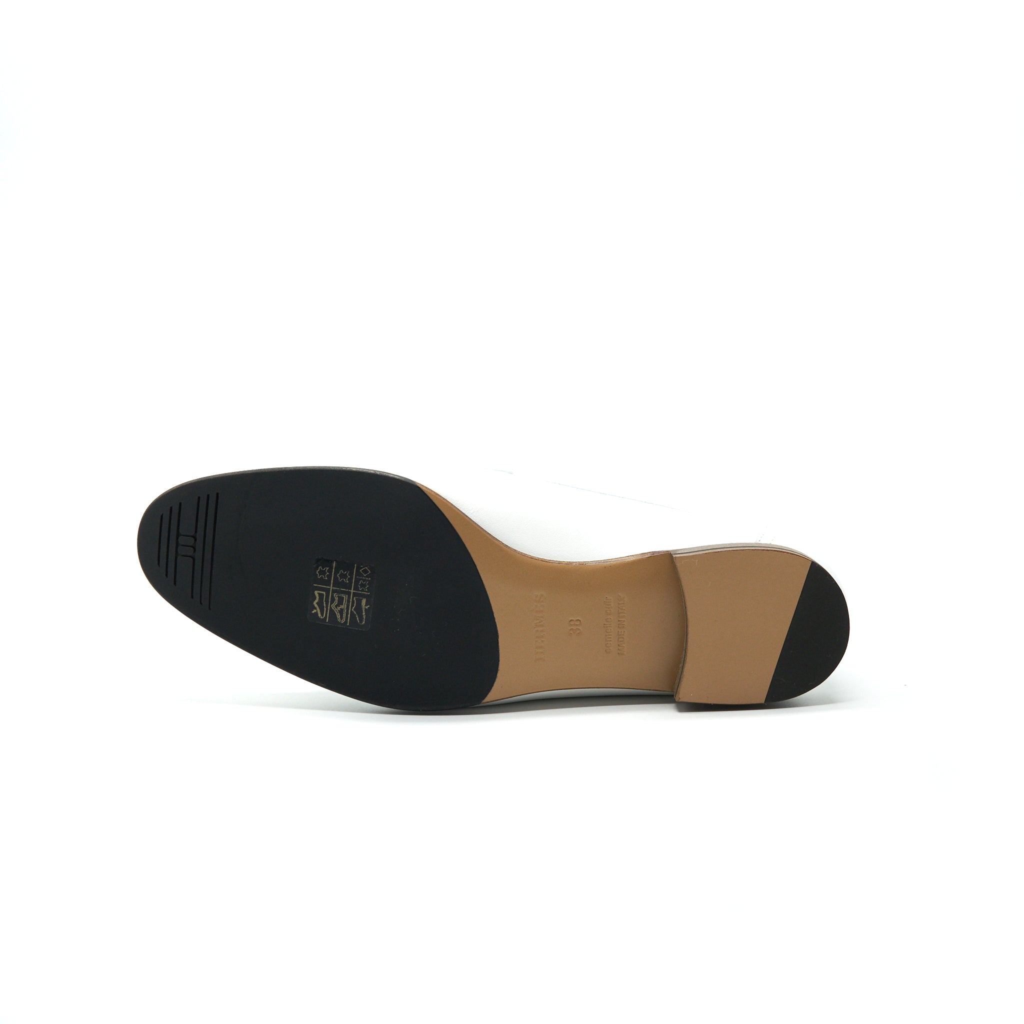HERMES ROYAL LOAFER BLANC