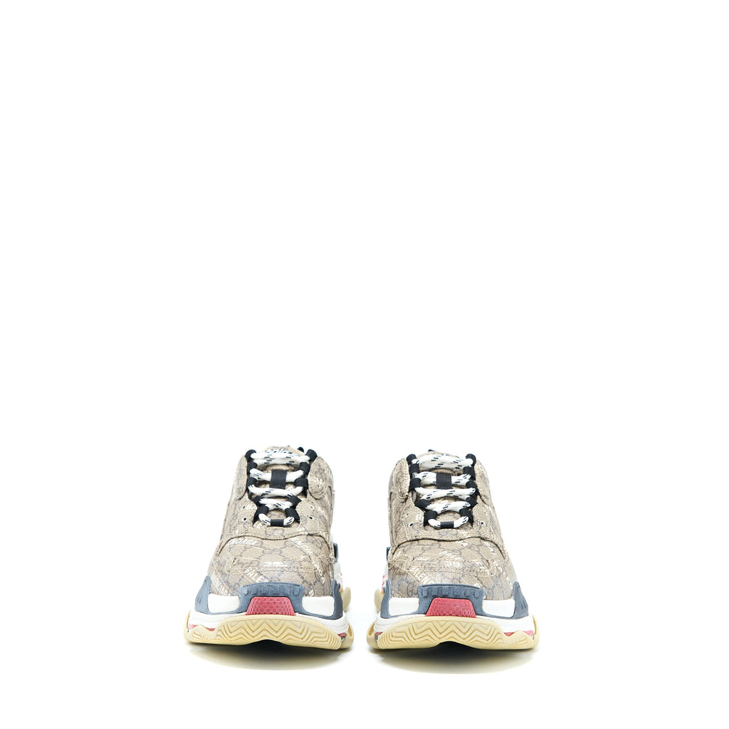 GUCCI X BALENCIAGA TRIPLE S THE HACKER PROJECT POLYESTER/RUBBER MULTICOLOUR
