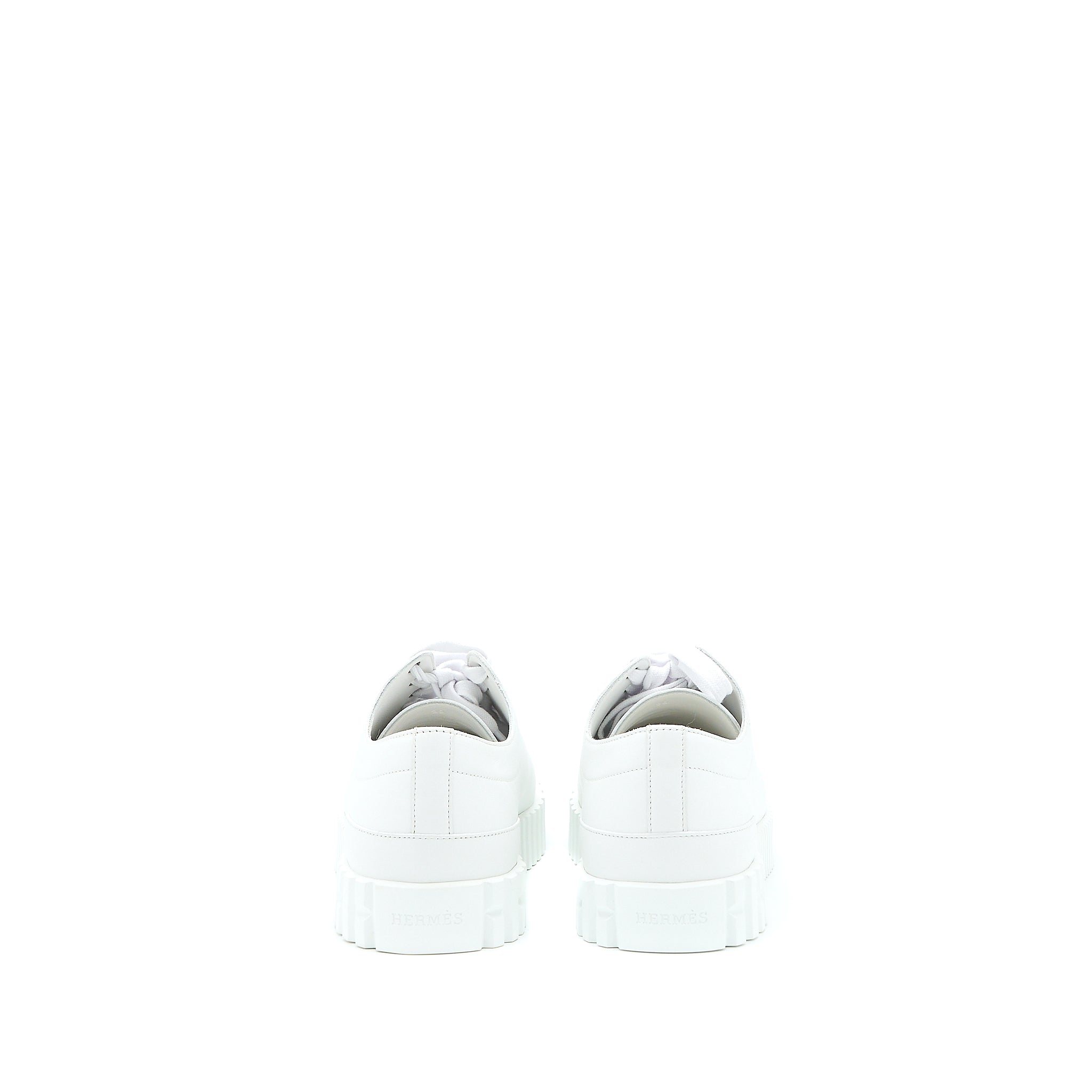 HERMES WOMAN’S CROSS SNEAKER BLANC
