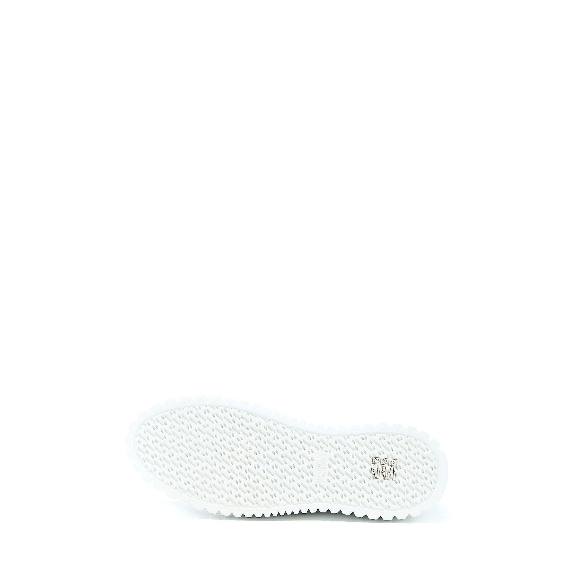 HERMES WOMAN’S CROSS SNEAKER BLANC